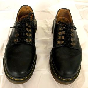 Dr Martens Black Leather Shoes